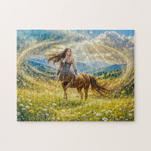 Puzzle Centauride de Fantasy Dynamique dans un Pays Magiq (Horizontal)