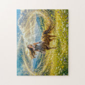 Puzzle Centauride de Fantasy Dynamique dans un Pays Magiq (Vertical)