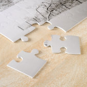 Puzzle Central Park - belle neige d'hiver (Côté)