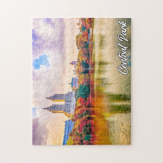 Puzzle Central Park, Manhattan, New York, USA (Vertical)