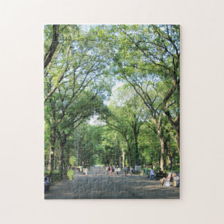 Puzzle Central Park : Promenade des poètes en été