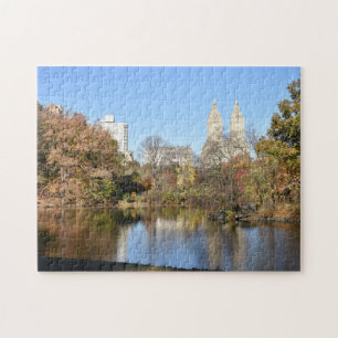 Puzzle Central Park Reflection New York City Paysage