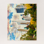 Puzzle Central Park.voeux de Noël (Vertical)