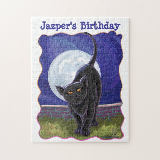 Puzzle Centre de fête du Chat Noir (Vertical)