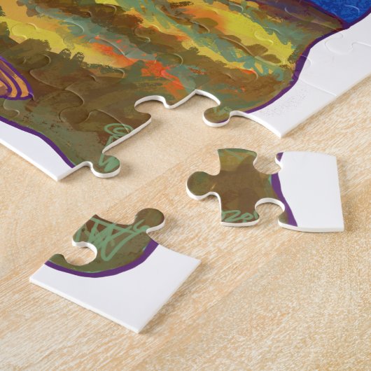 Puzzle Centre du parti Kangaroo (Côté)