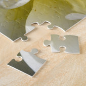 Puzzle Centre rose blanc (Côté)