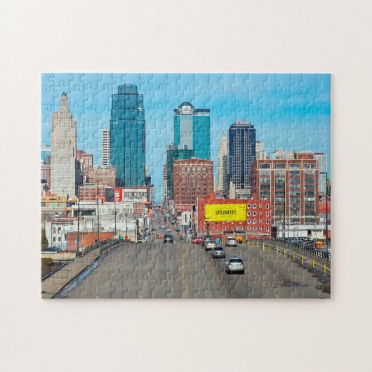 Puzzle Centre-ville de Kansas City. (Horizontal)