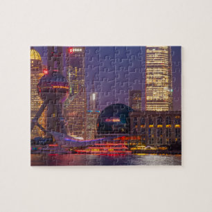Puzzle Centre-ville de Shanghai, Chine
