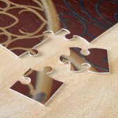 Puzzle cercle or (Côté)