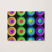 Puzzle Cercles 3D colorés (Horizontal)