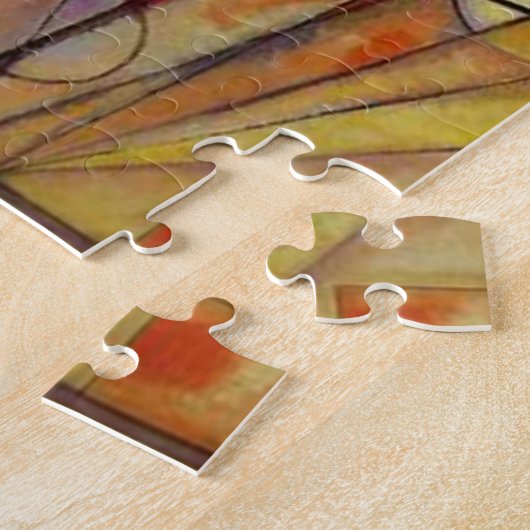 Puzzle Cercles Abstraits Kandinsky (Côté)