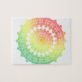 Puzzle Cercles arc-en-ciel (Horizontal)