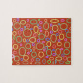Puzzle cercles colorés motif (Horizontal)