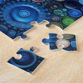 Puzzle Cercles dans l'arc-en-ciel (Côté)