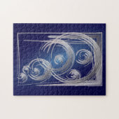 Puzzle Cercles de Fibonacci éparpillés (Horizontal)