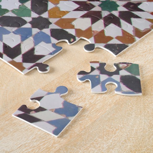 Puzzle cercles de mosaïque (Côté)