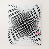 Puzzle Cercles demi-tons Abstraits X (Vertical)