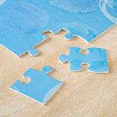 Puzzle Cercles d'hiver : Pois Abstraits. (Côté)