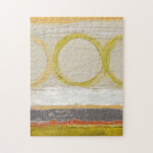 Puzzle Cercles jaunes et orange sur Arrière - plan multic (Vertical)