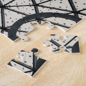 Puzzle Cercles noirs et blancs (Côté)