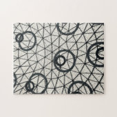 Puzzle Cercles noirs et blancs (Horizontal)