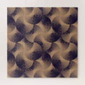 Puzzle Cercles Optiques Illusion : Géométrique sans joint (Horizontal)