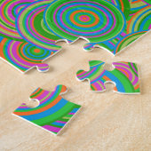 Puzzle cercles rétro (Côté)