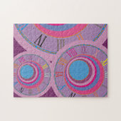 Puzzle Cercles tourbillonnants en forme de poule sur mesu (Horizontal)