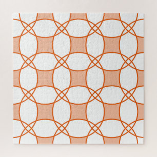 Puzzle Cercles vintages Art : Motif géométrique transpare