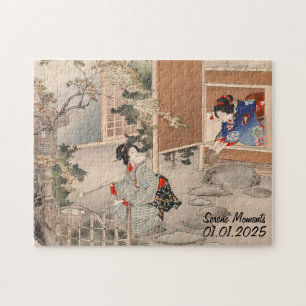 Puzzle Cérémonie de thé japonais Vintage sur mesure Art 4