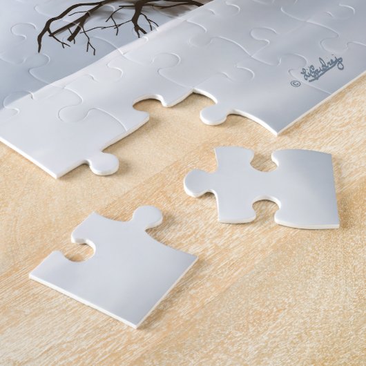 Puzzle Cerf à queue blanche (Côté)