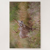 Puzzle Cerf à queue blanche automne au Texas (Vertical)
