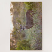 Puzzle Cerf à queue blanche | Automne au Texas (Vertical)