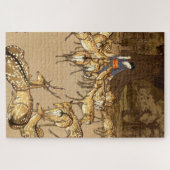 Puzzle Cerf au Sanctuaire Kasuga Yoshida Hiroshi 1928 (Horizontal)