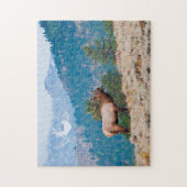 Puzzle Cerf (Cervus Elephus) mâle bramant (Vertical)