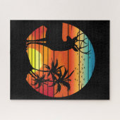 PUZZLE CERF COUCHER DE SOLEIL (Horizontal)