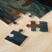 Puzzle Cerf dans la forêt (Côté)