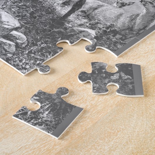 Puzzle Cerf dans les Hautes Montagnes (Côté)