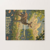 Puzzle Cerf de Virginie (Horizontal)