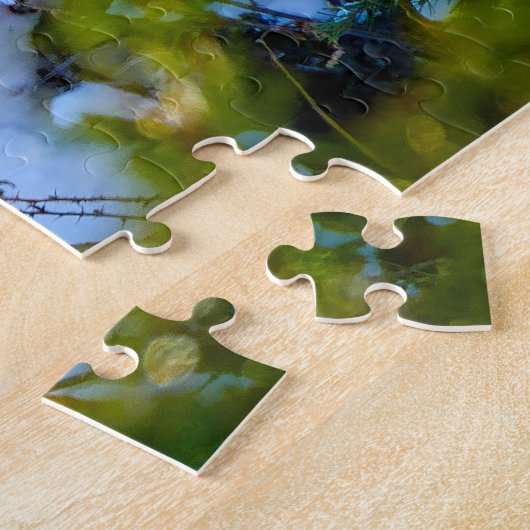 Puzzle Cerf de Yellowstone. (Côté)