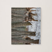 Puzzle Cerf d'hiver 10x8 défi (Vertical)