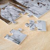 Puzzle Cerf d'hiver 14x11 difficile (Côté)