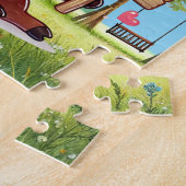 Puzzle Cerf mignon je t'aime (Côté)