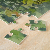 Puzzle Cerf peint Mère et Bébé (Côté)
