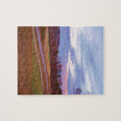 Puzzle Cerf sur le golf au coucher du soleil (Horizontal)