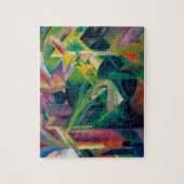 Puzzle Cerfs dans un jardin de monastère par Franz Marc (Vertical)