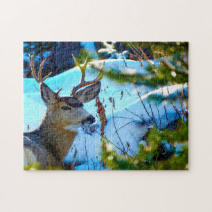 Puzzle Cerfs de Yellowstone.