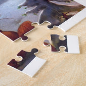 Puzzle Cerfs et écureuils Art vintage (Côté)