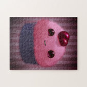 Puzzle Cerise Cupcake (Horizontal)