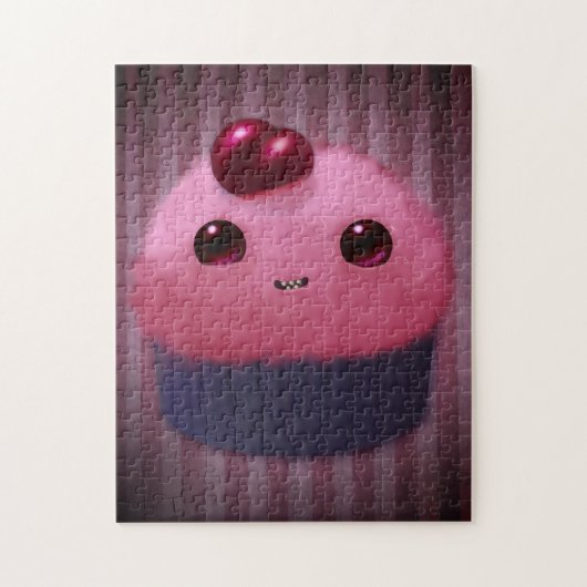 Puzzle Cerise Cupcake (Vertical)